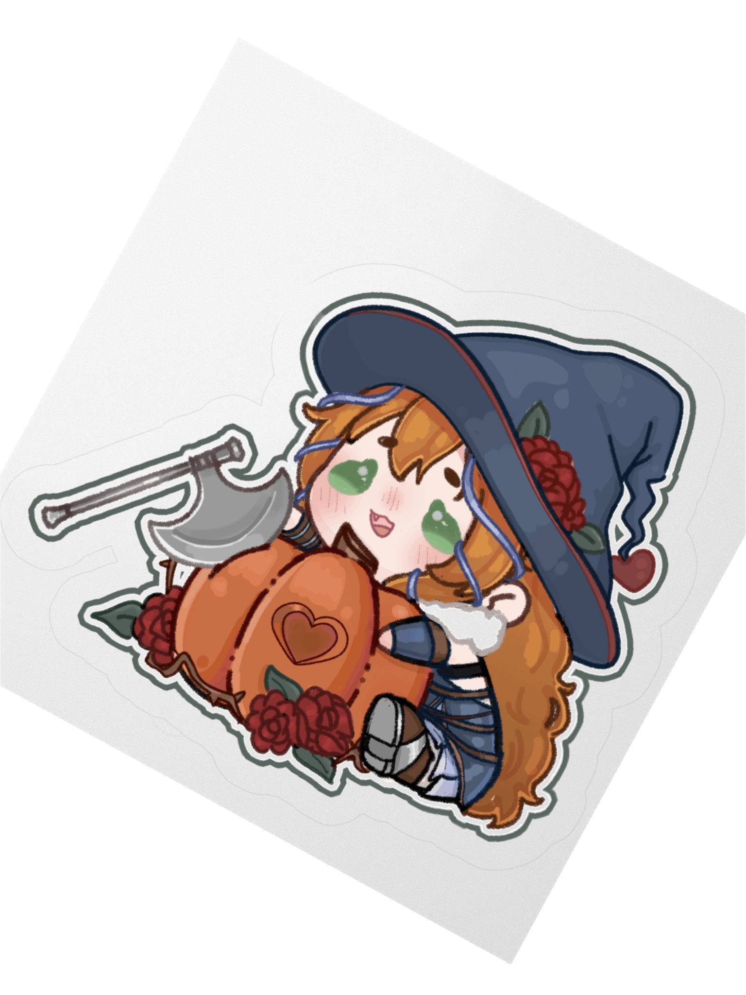 Kawaii Nunu Sticker - Halloweenie 2025 Collection product image (2)