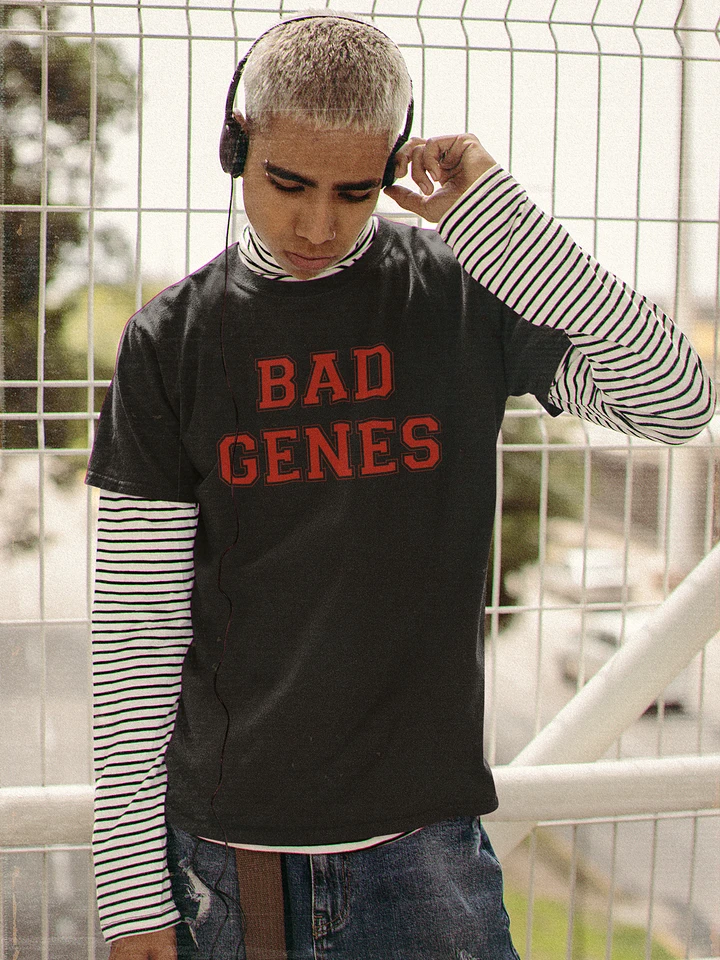 (2 sided) Bad Genes 100% recycled t-shirt product image (4)