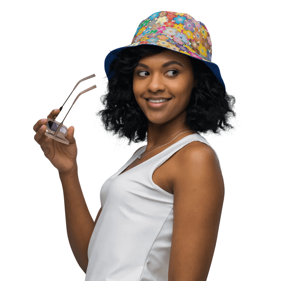 Flower Bucket Hat (Reversible) product image (1)