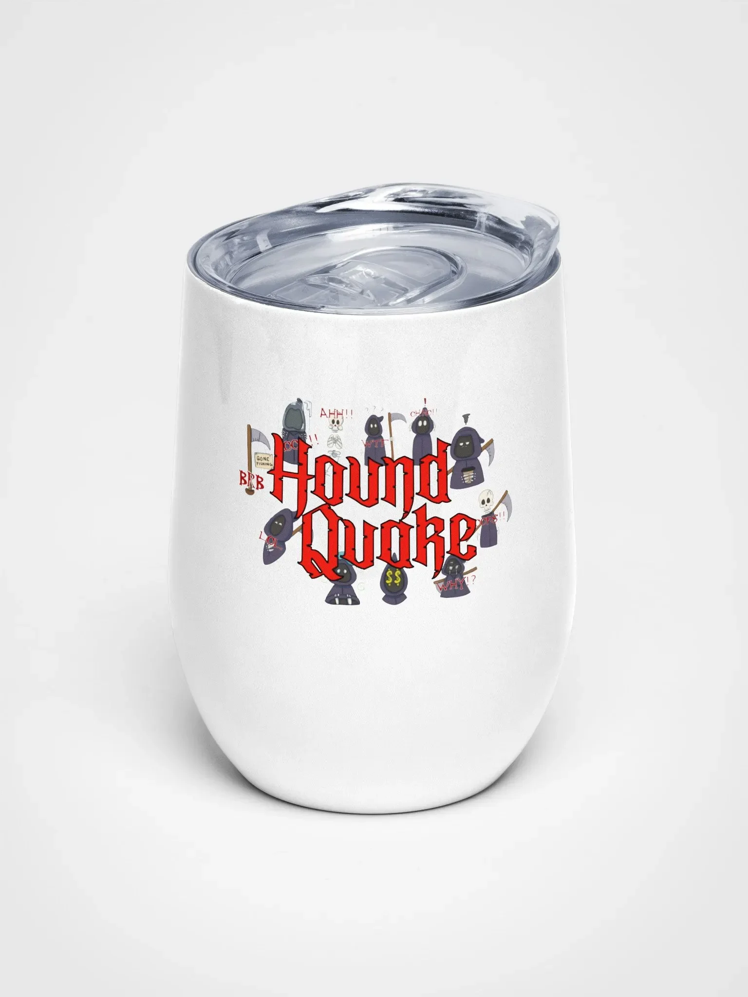 HoundQuake Wine Tumbler product image (1)