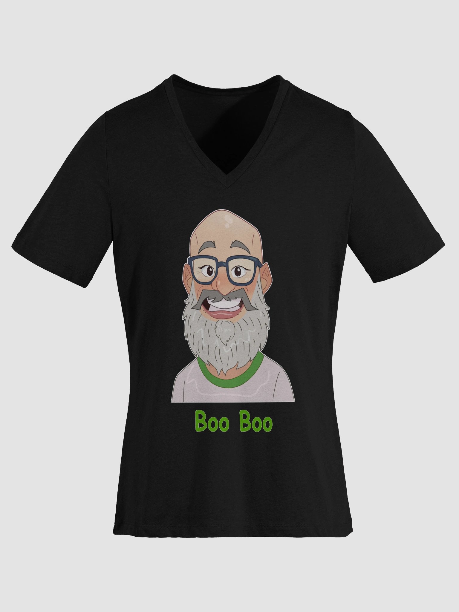 Women's Boo Boo V Neck Tee Shirt product image (37)
