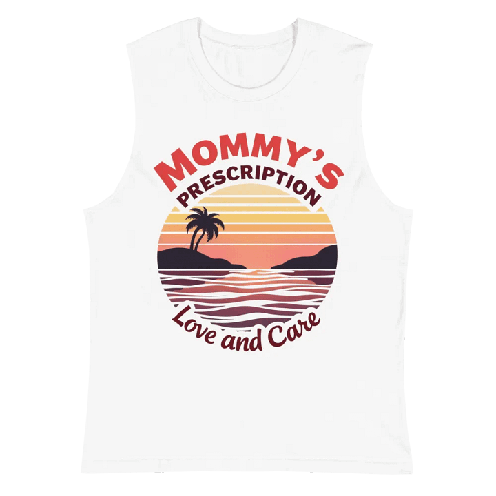 mommy's Priscription, Sunset Love and Care Muscle Tank product image (2)