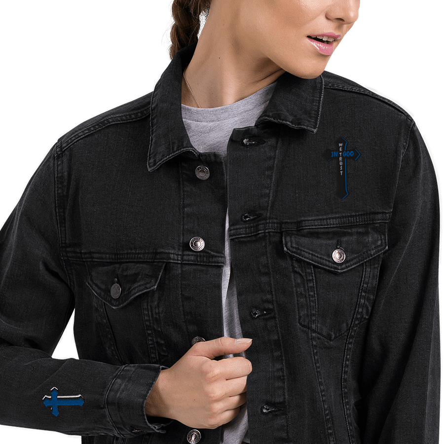 In God We Trust Jean Jacket product image (8)