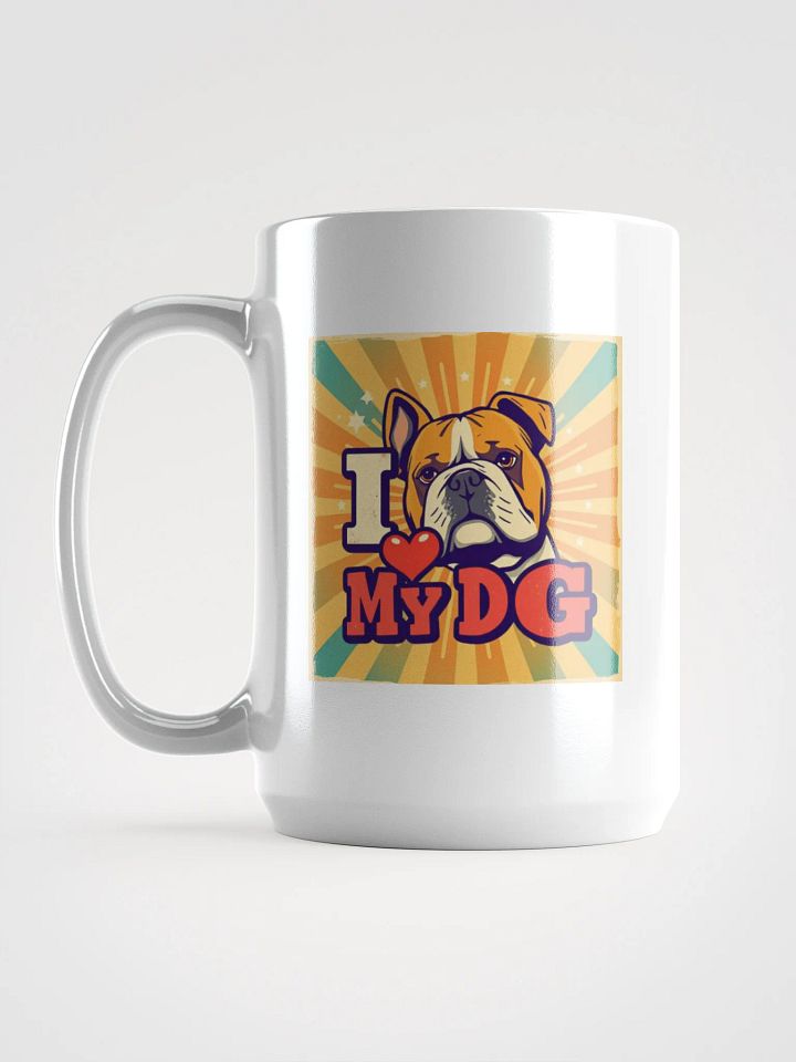 Bulldog Love Mug product image (1)