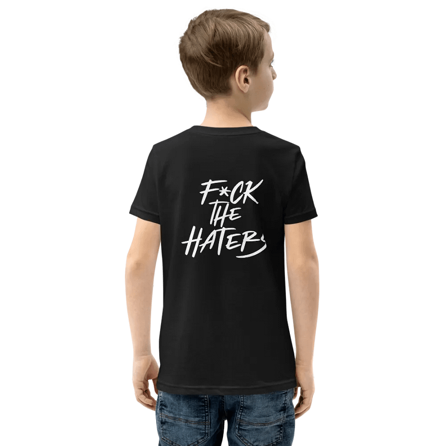 Youth F the haters tee product image (1)