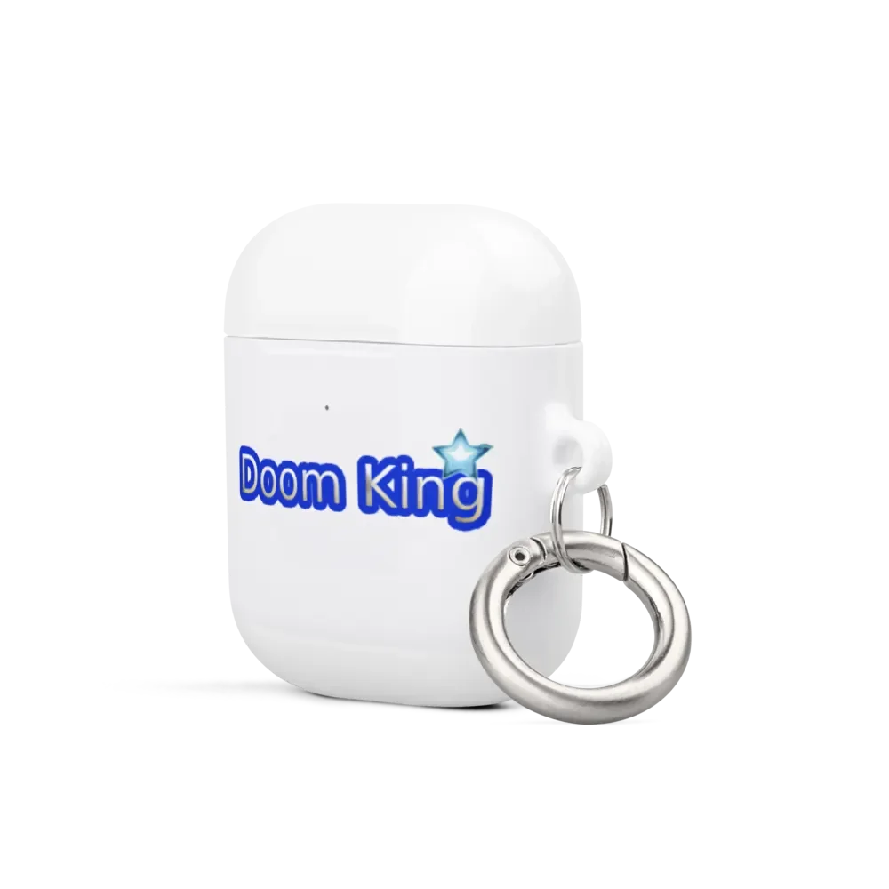 Doom White Ear pod case product image (2)