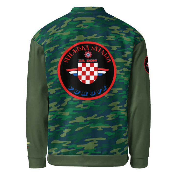 Svilajska satnija vukovi (patriot Nedo)Bomber Jacket product image (2)