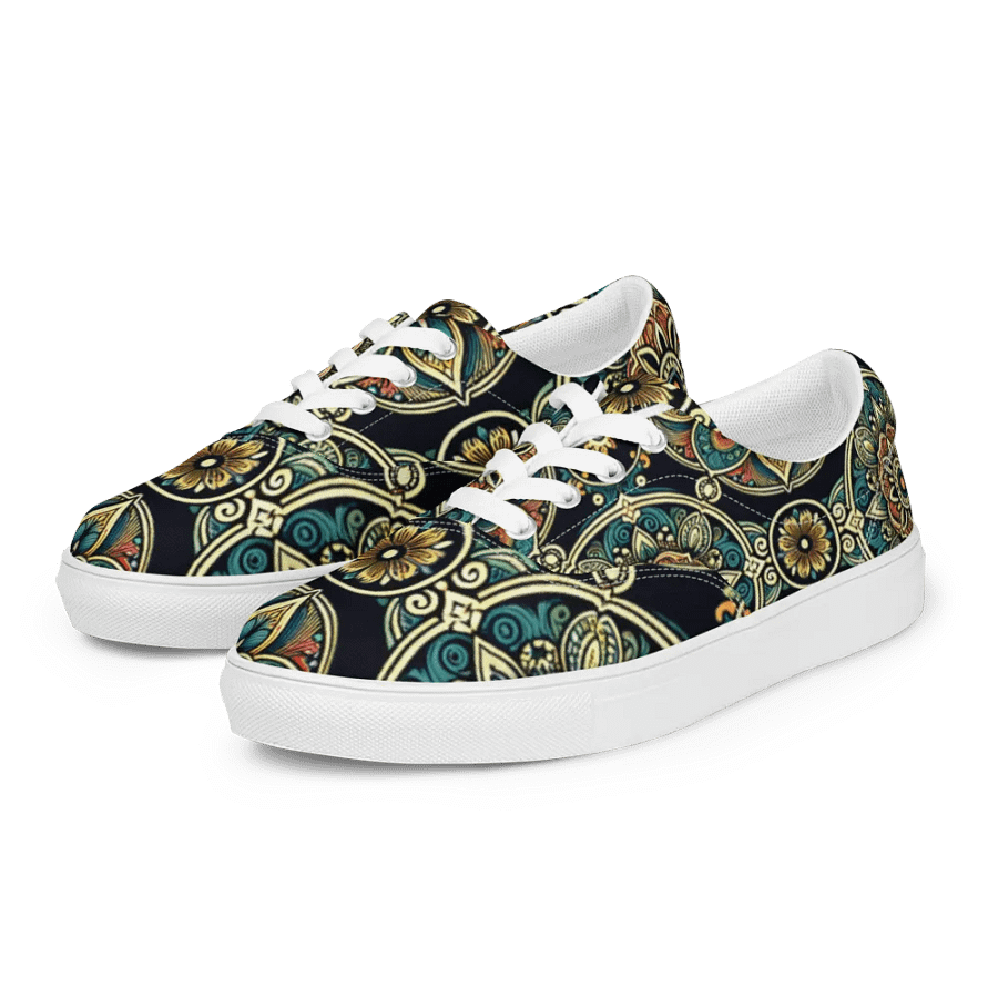 Mystic Mandala Men's Canvas Shoes product image (6)