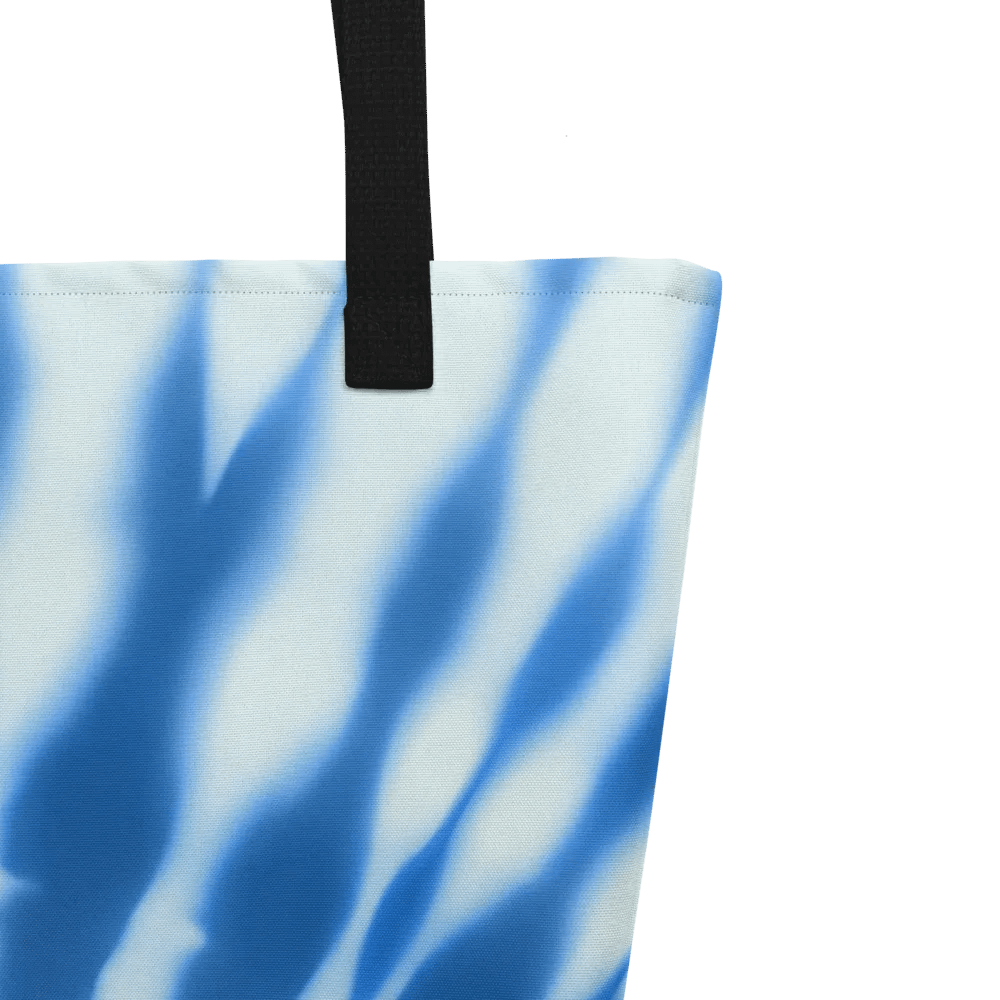 Tie Dye #17 - Blue & White - Tote product image (9)