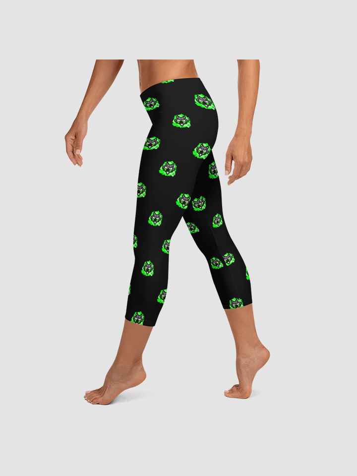 TOXICbiowolf Capri leggings all over logo product image (3)