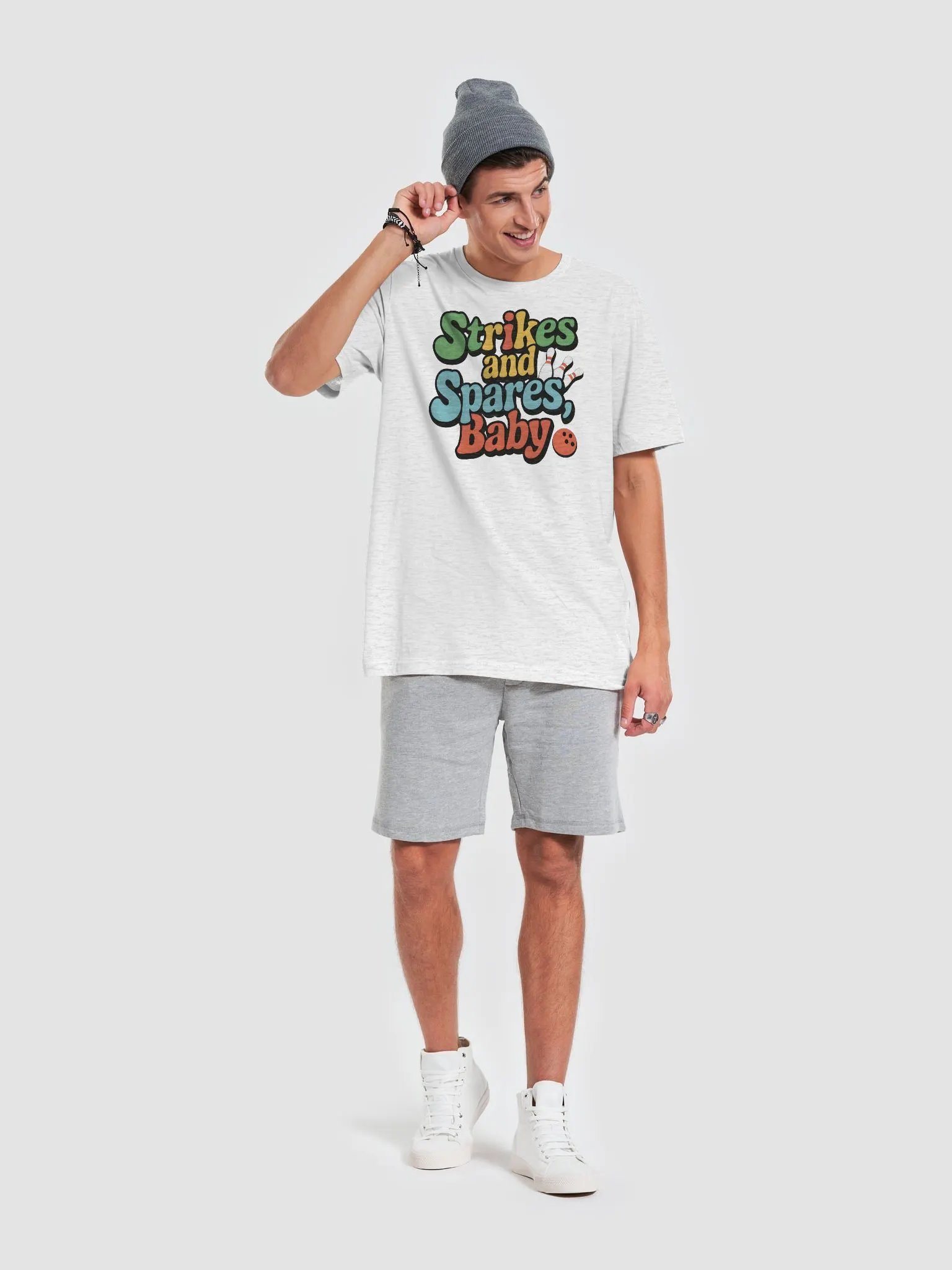 “Strikes and Spares Baby” t-shirt product image (6)