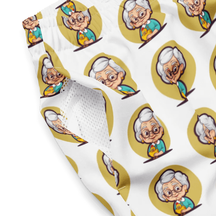 Eccentric Elderly All-Over Swim Trunks product image (4)