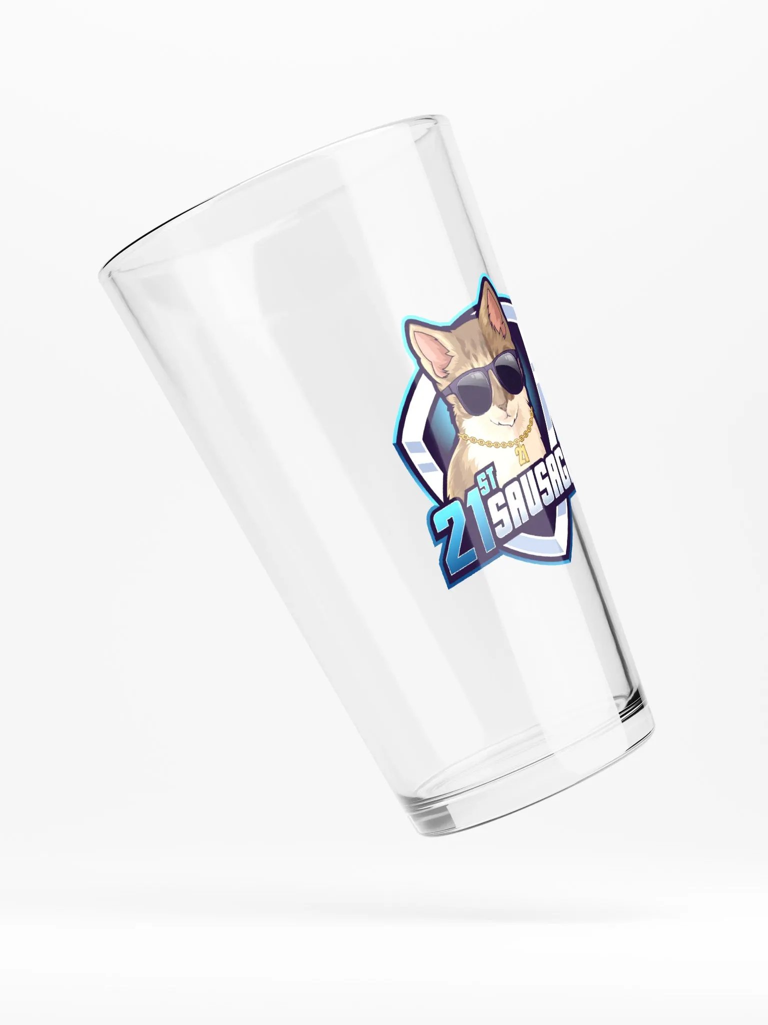 21st Sausage Shaker Pint Glass product image (4)