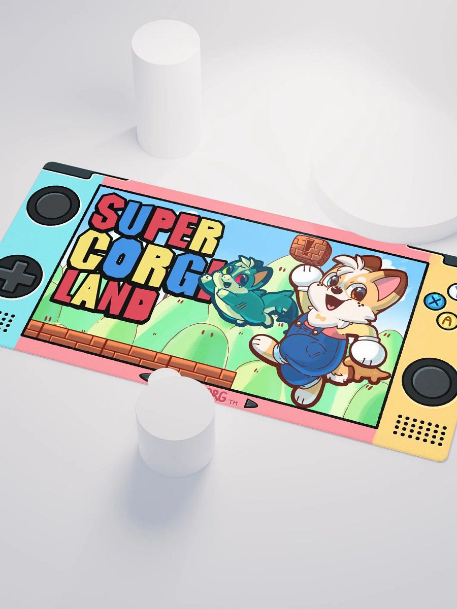 Corgi Land Desk Mat - 36