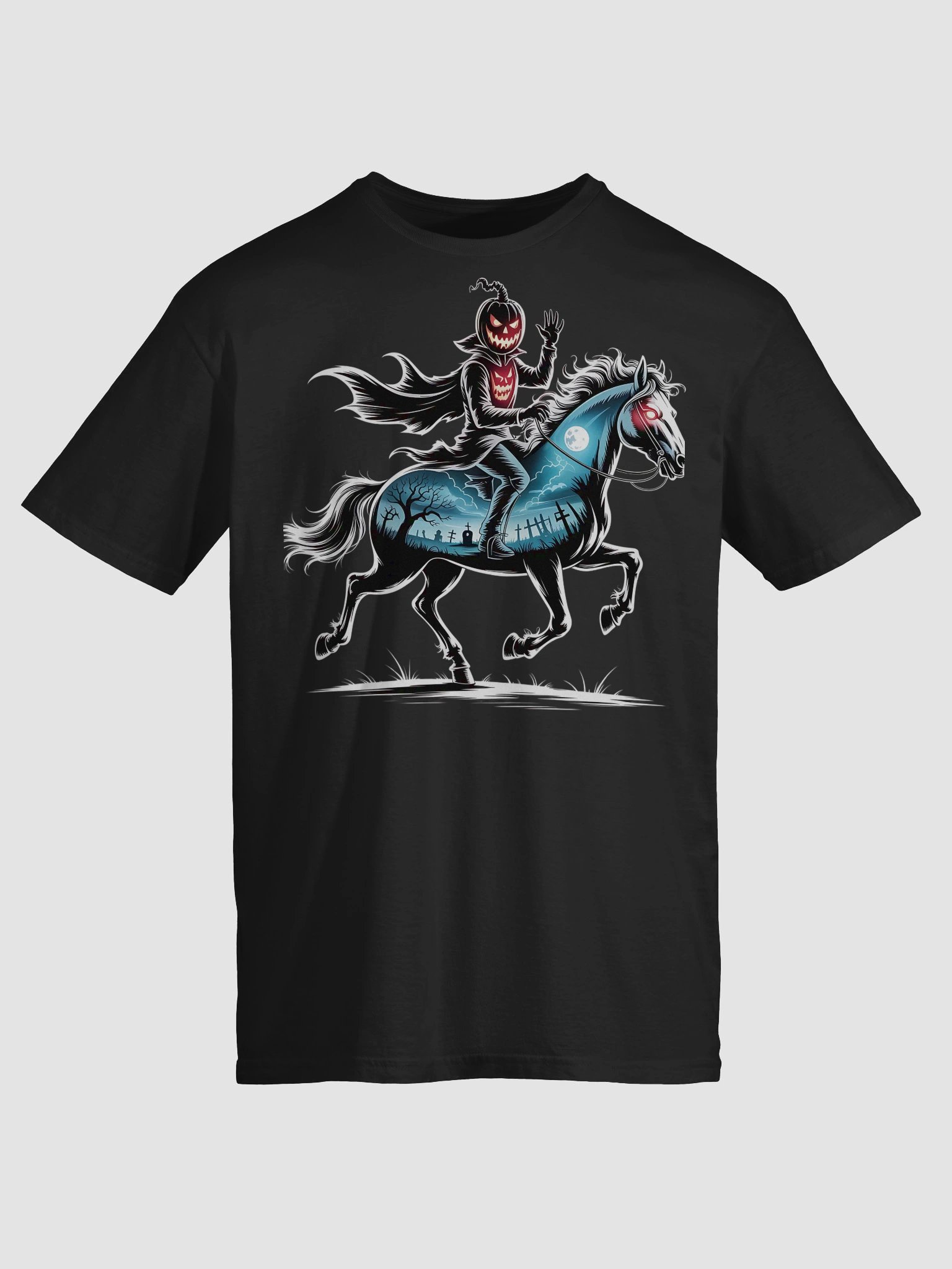 Headless Horseman Halloween T-Shirt product image (23)