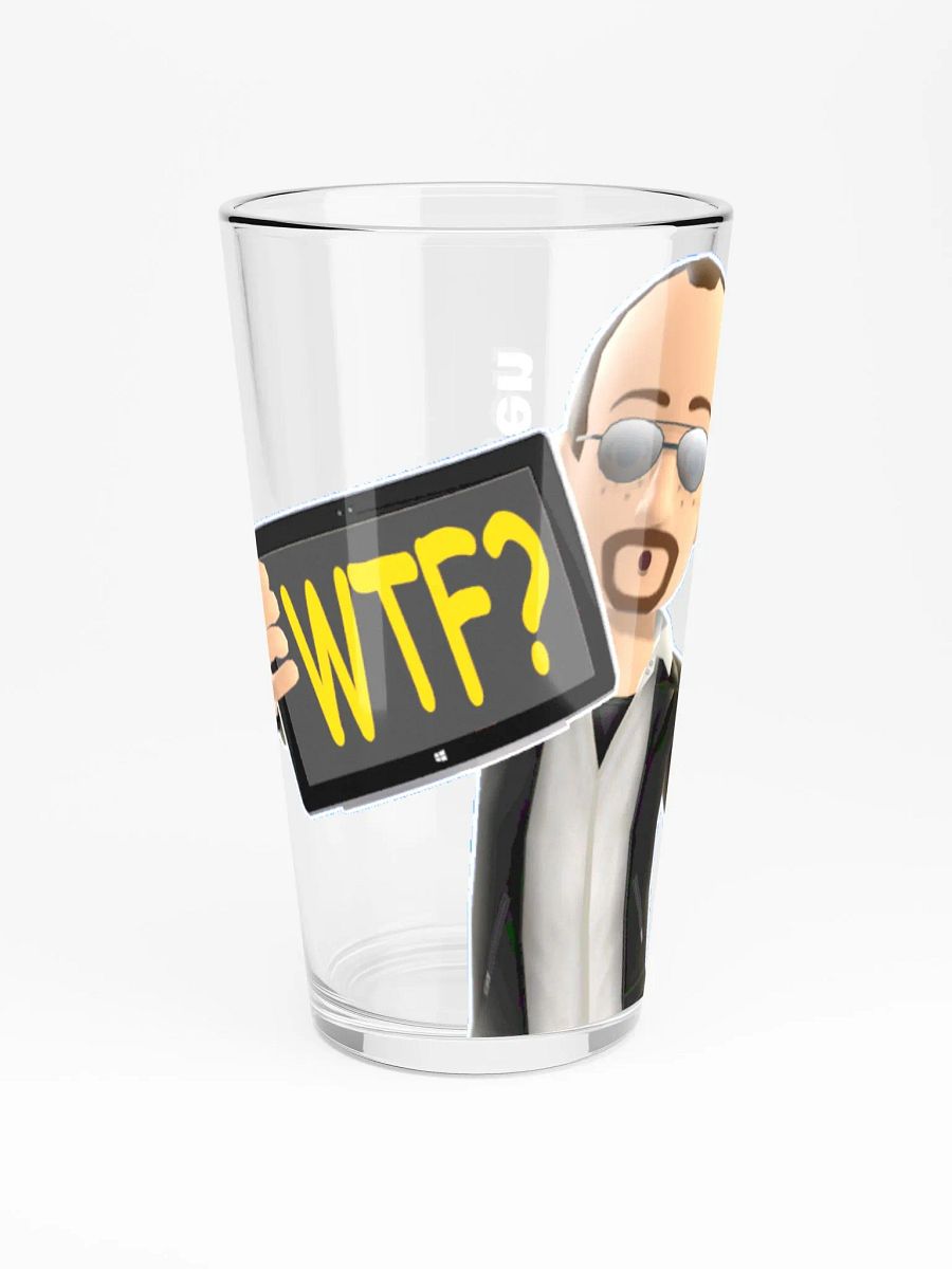 WTF Emote - Pint Glass product image (3)