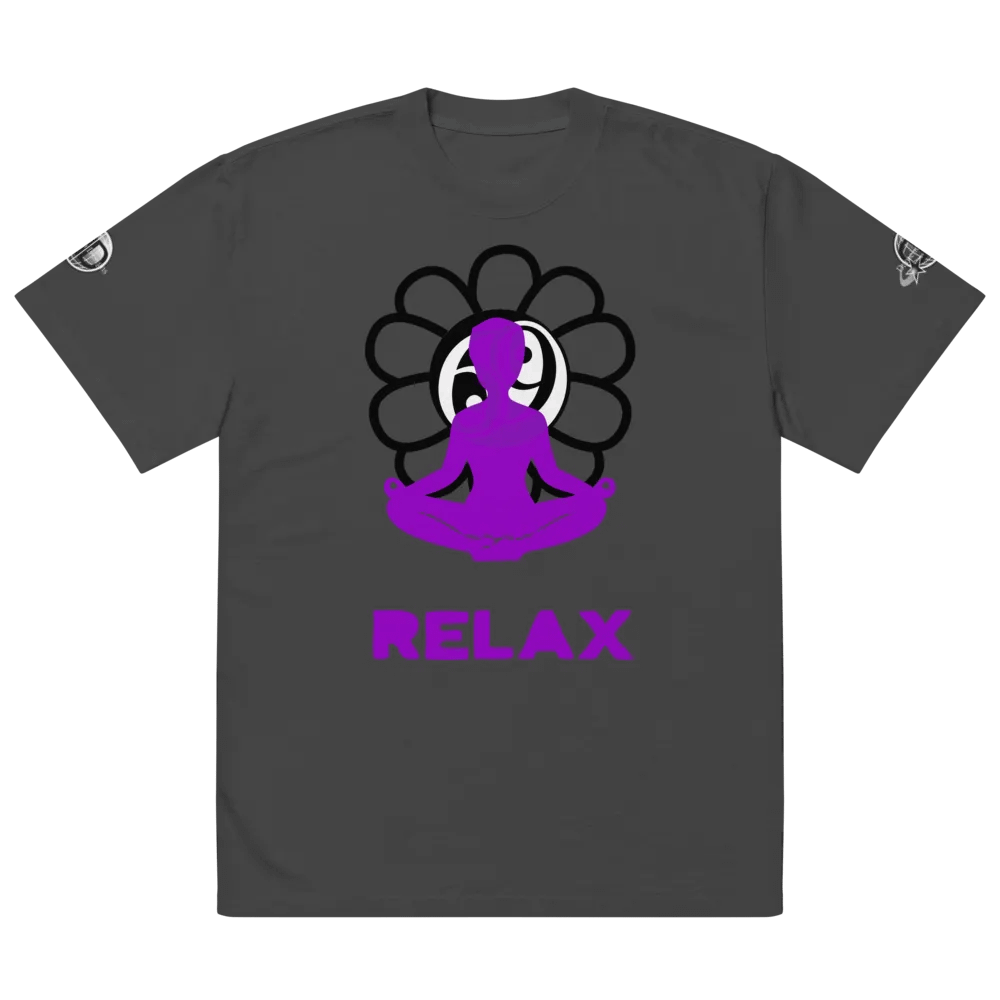 Zen Harmony Purple | Oversized Tee product image (4)
