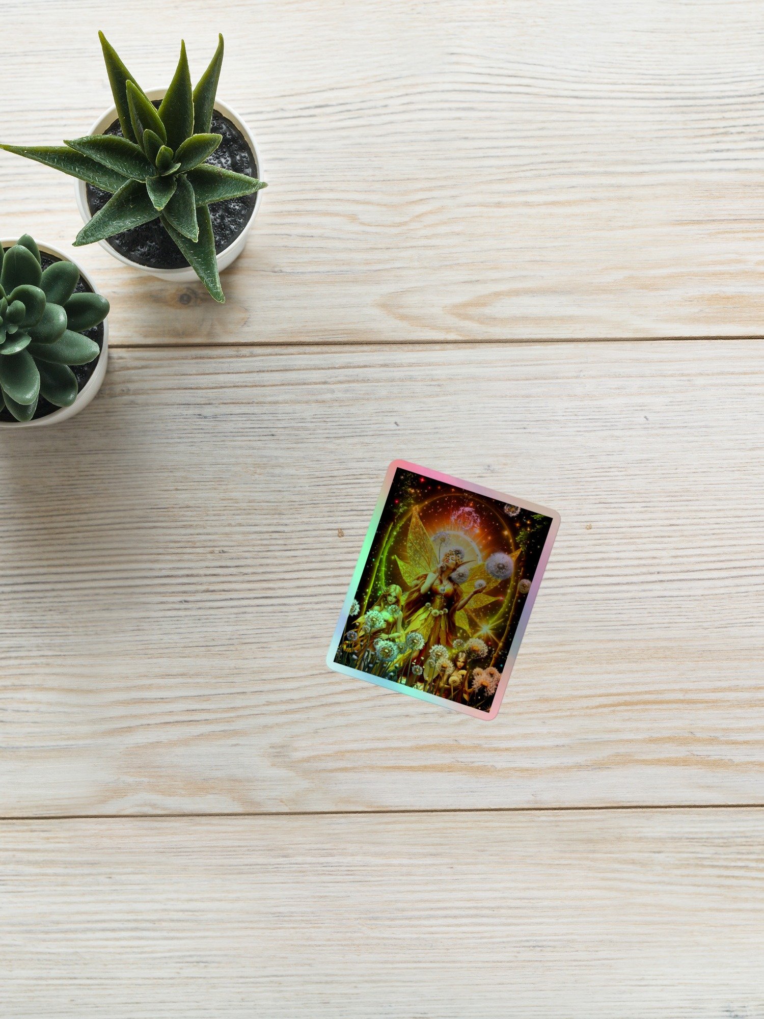 Wishes Holographic Kiss-Cut Sticker product image (5)