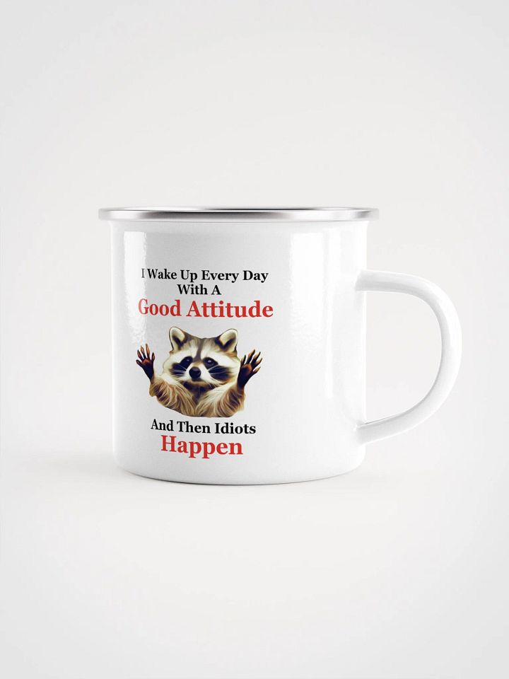 Good Attitude Enamel Mug product image (1)