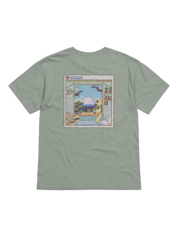Cozy Ferret in Springtime LOGO T-Shirt product image (9)