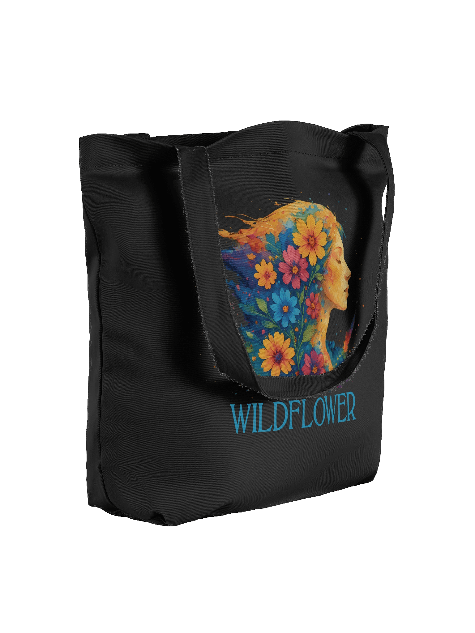 Wildflower Tote Bag – Boho Floral Naturecore Artistic Carryall product image (8)