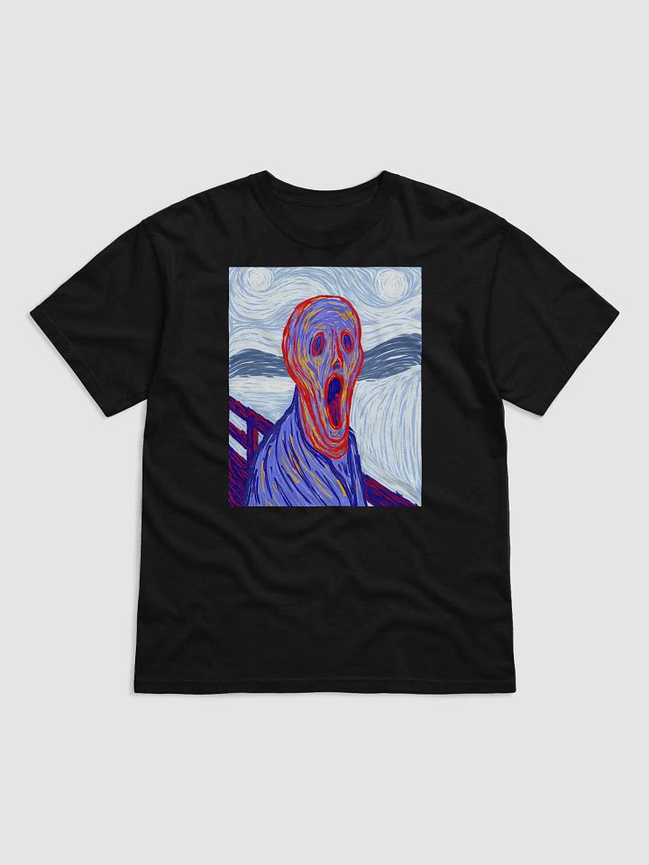 Starry Scream Ghoul Expressionist T-Shirt product image (1)