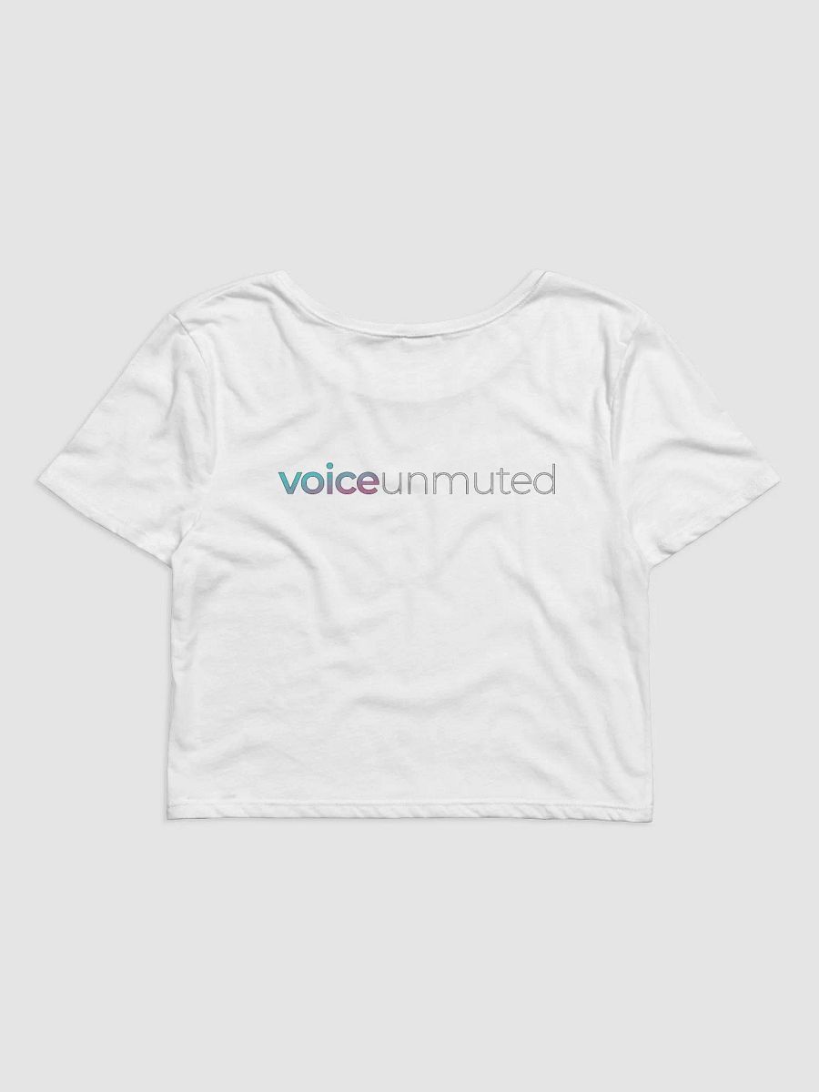 VoiceuLogo Crop T-Shirt product image (6)