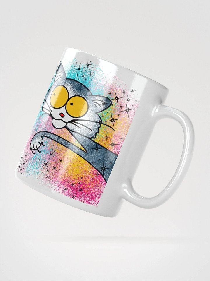 Claws & Coffee Cartoon Mug product image (6)
