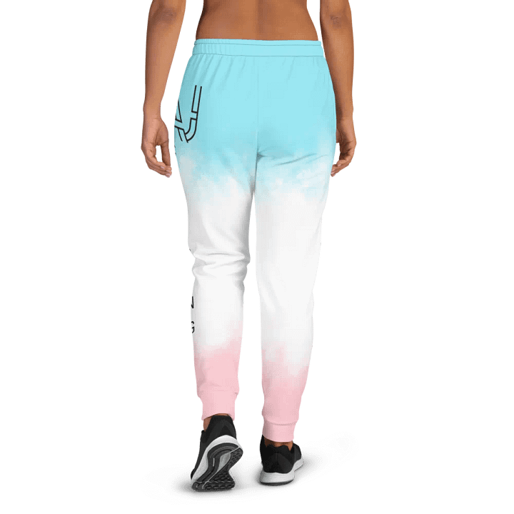Women's Blue and Pink Joggers product image (1)