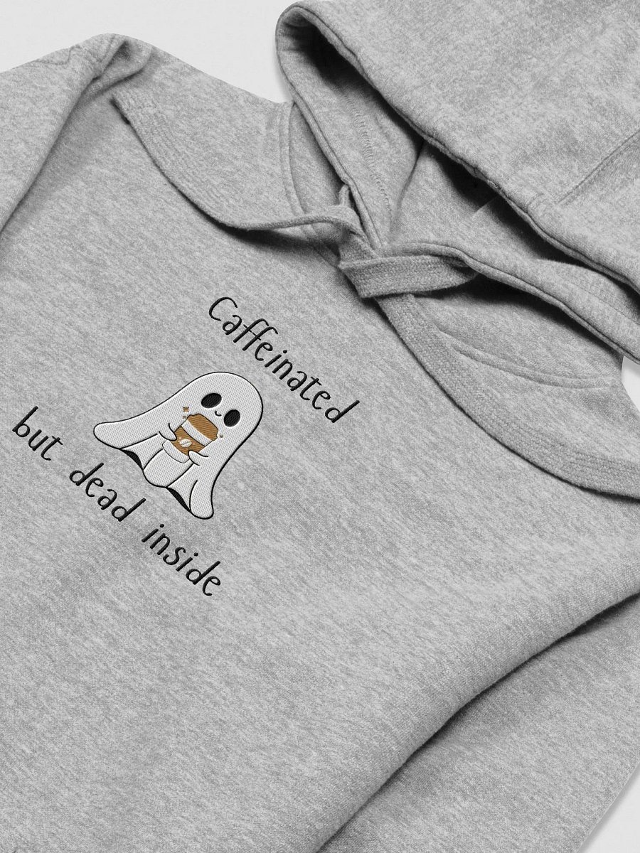 Caffeinated But Dead Inside Unisex Premium Hoodie product image (20)