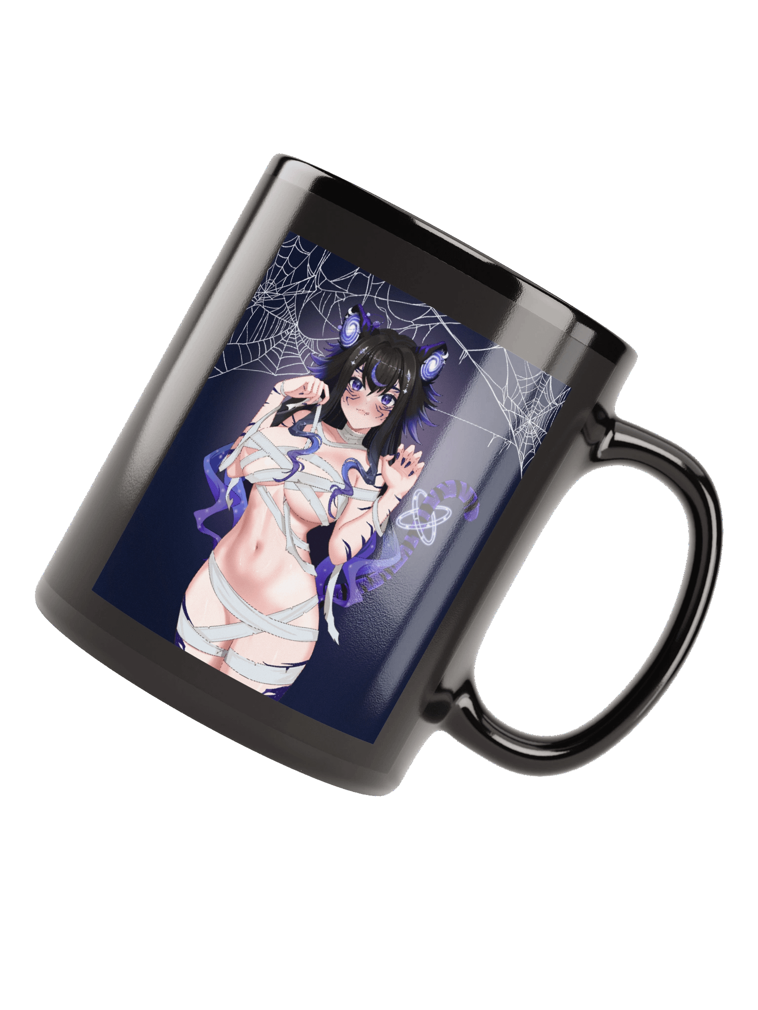 Spicy+ Mummy Moona | Black Glossy Mug product image (4)