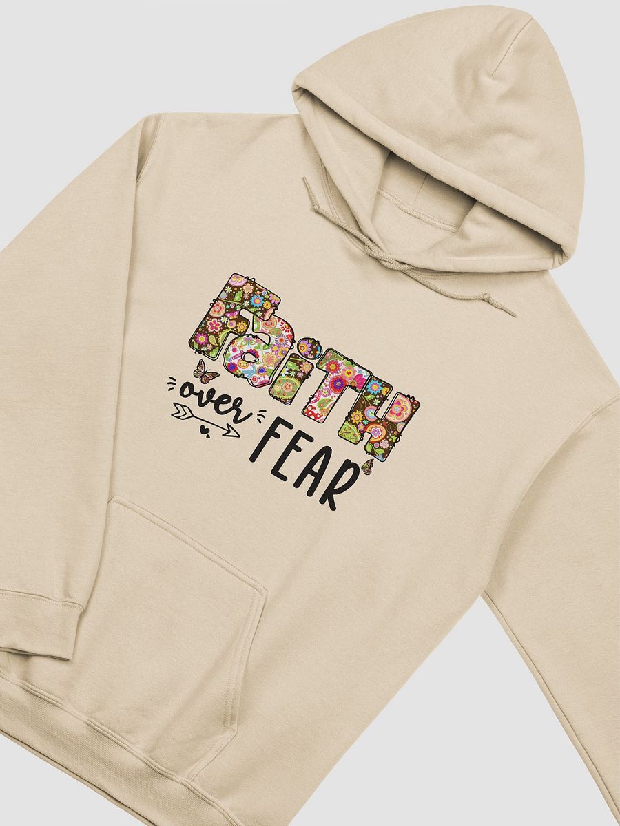 Floral Faith Over Fear Classic Hoodie product image (5)