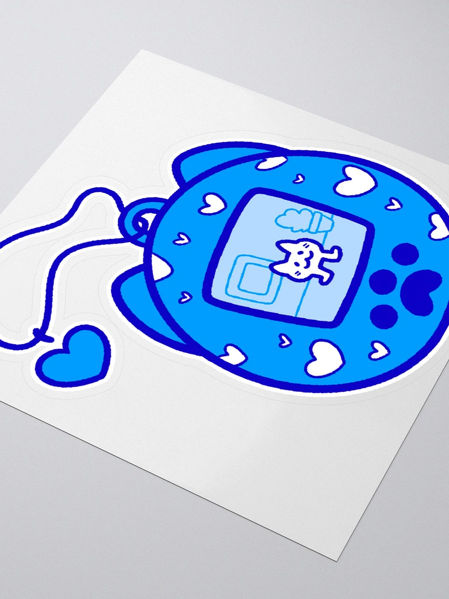 Lovely Digital Meow Sticker 2 - Blue product image (3)