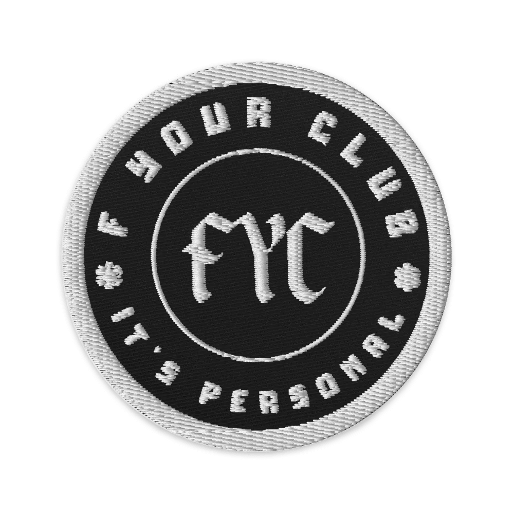 FYC - Embroidered Patch [BW2] product image (1)