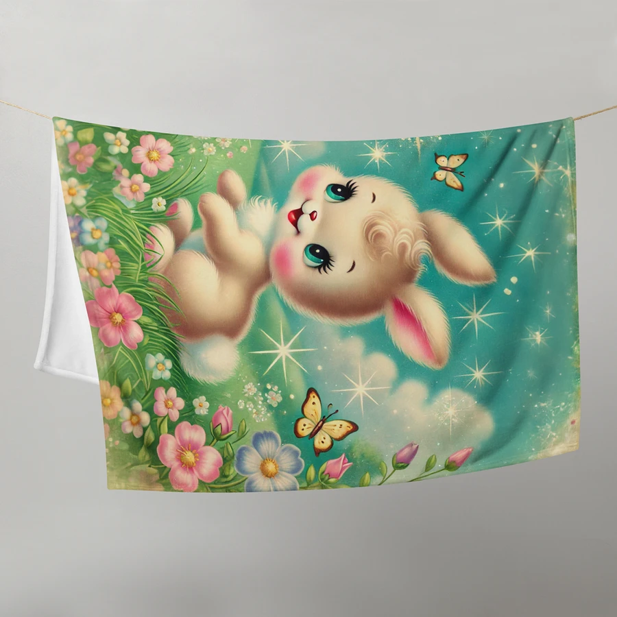 Rainbow Bunny Silky Soft Throw Blanket product image (21)