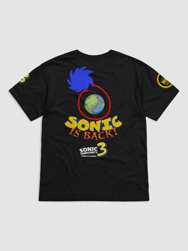 "Sonic is Back!" T-Shirt (Sonic Twinsanity 3) product image (2)