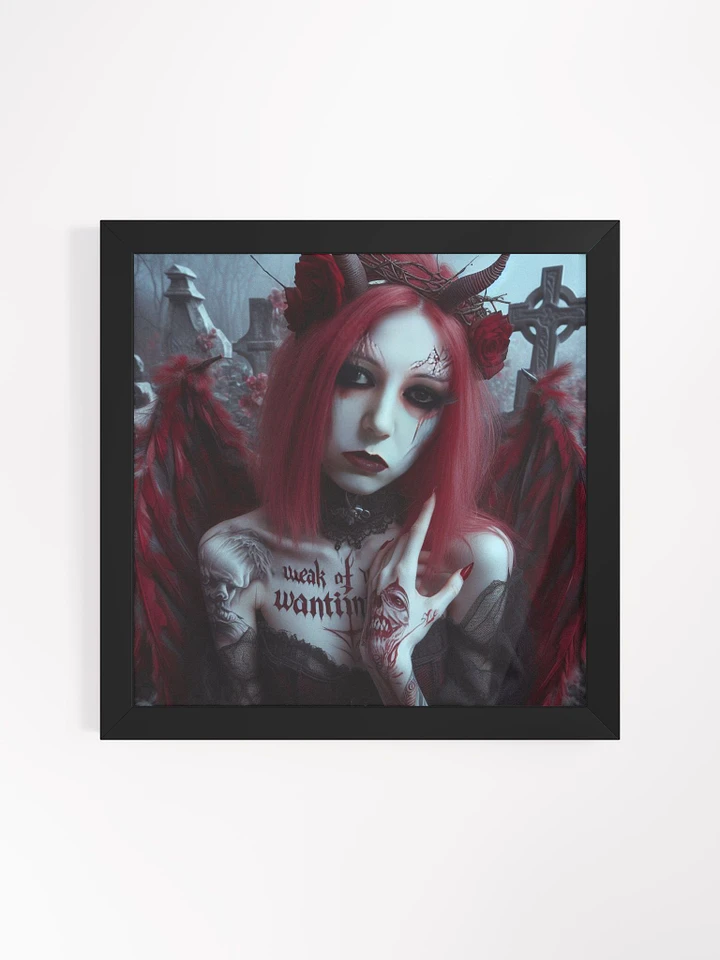 Weak Of Wanting 'The Demons Inside' Framed Picture product image (1)