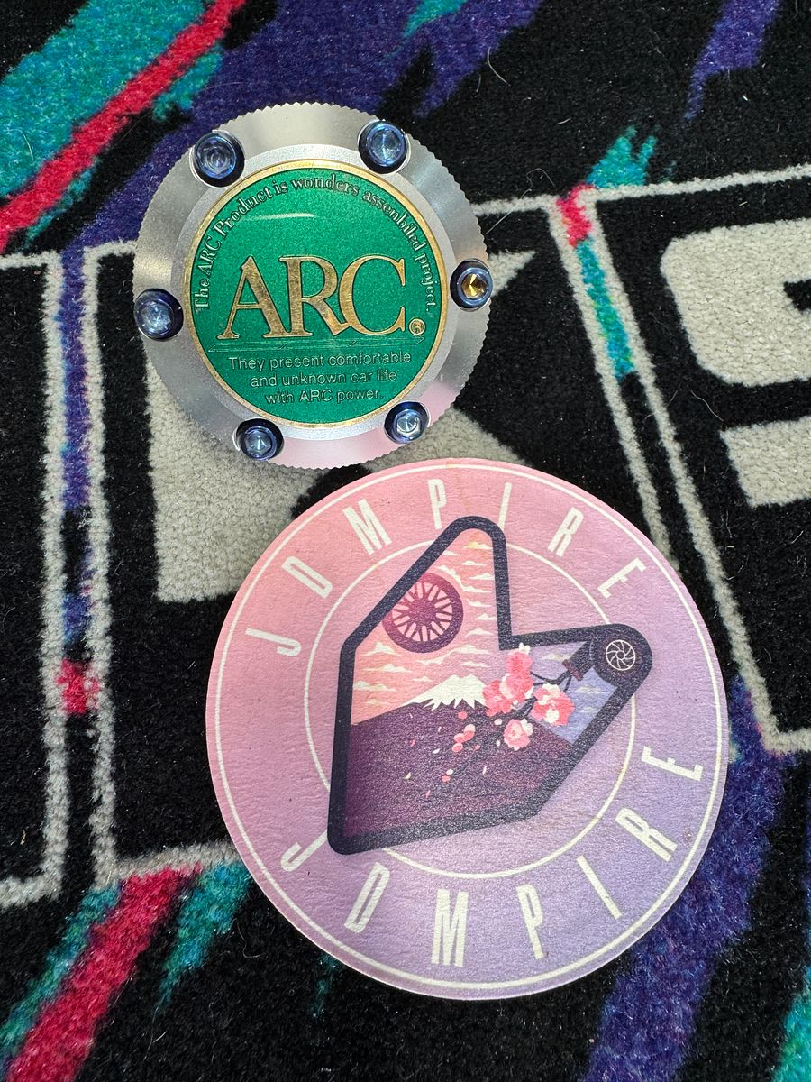 ARC Oil Cap - Silver with Titanium - New - Nissan product image (2)