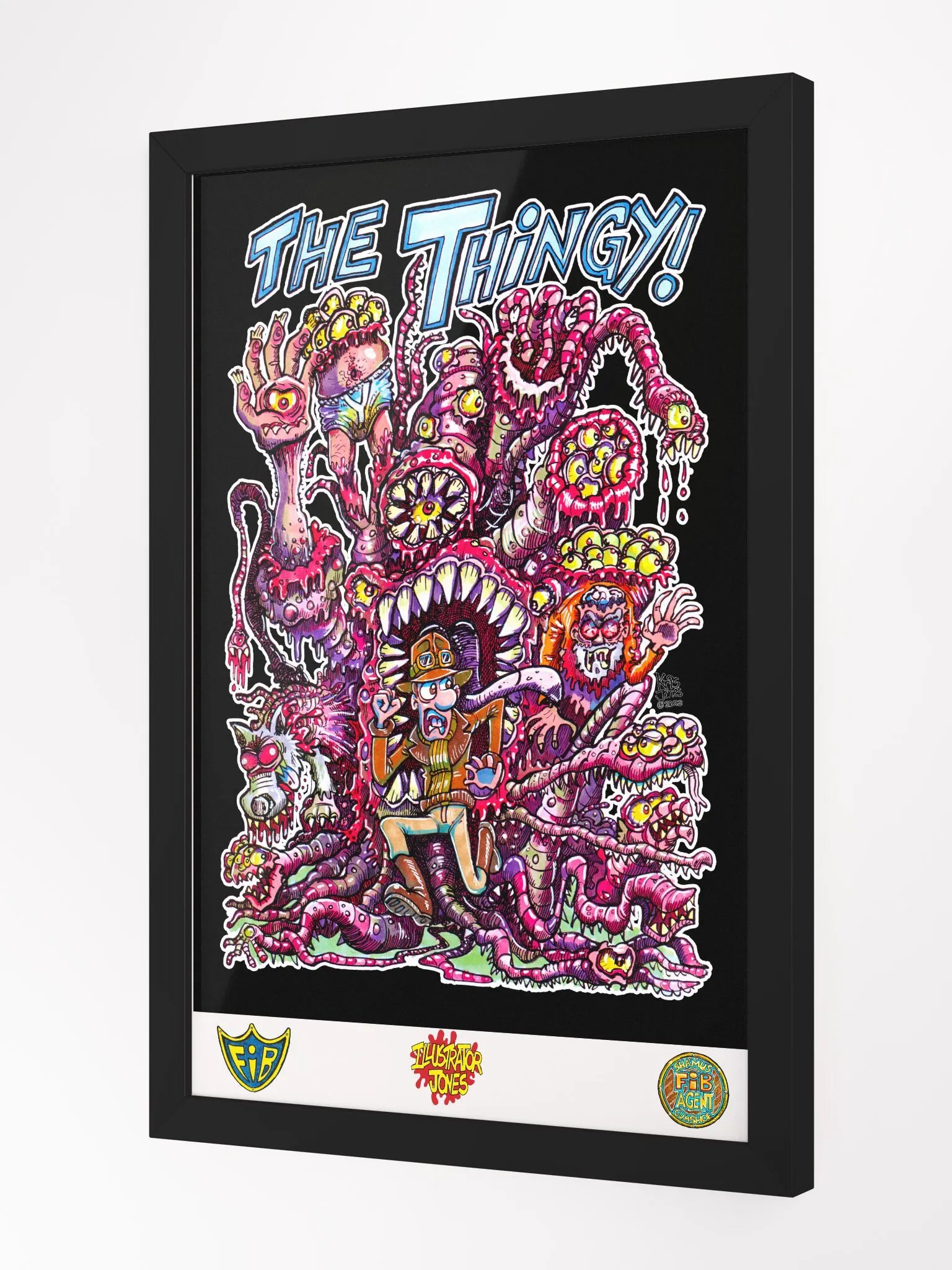 The Thingy horrific wall art. product image (2)