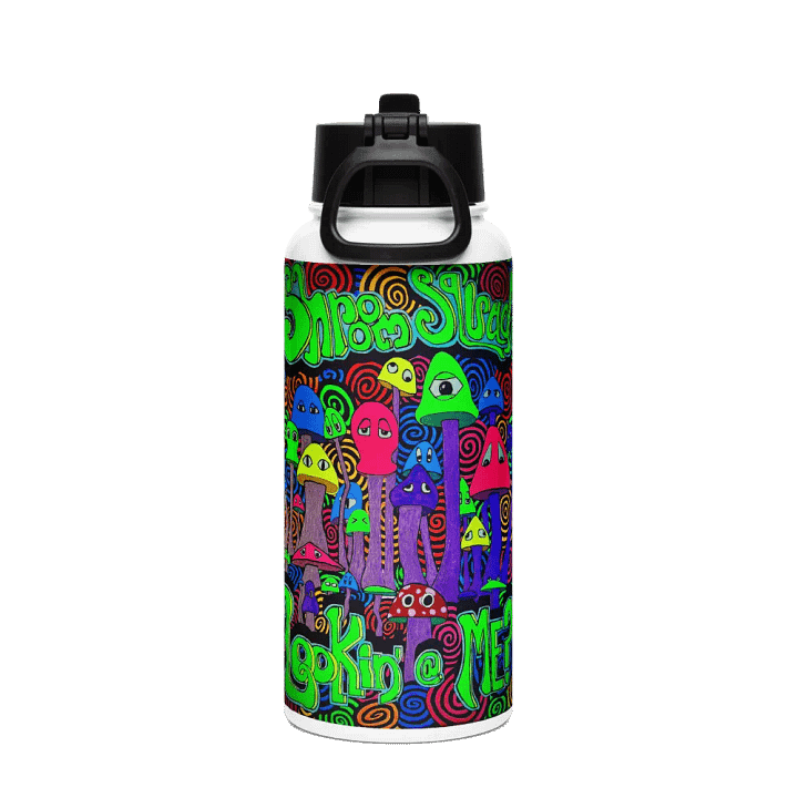 Psychedelic Shroom Squad Stainless Steel Bottle product image (2)
