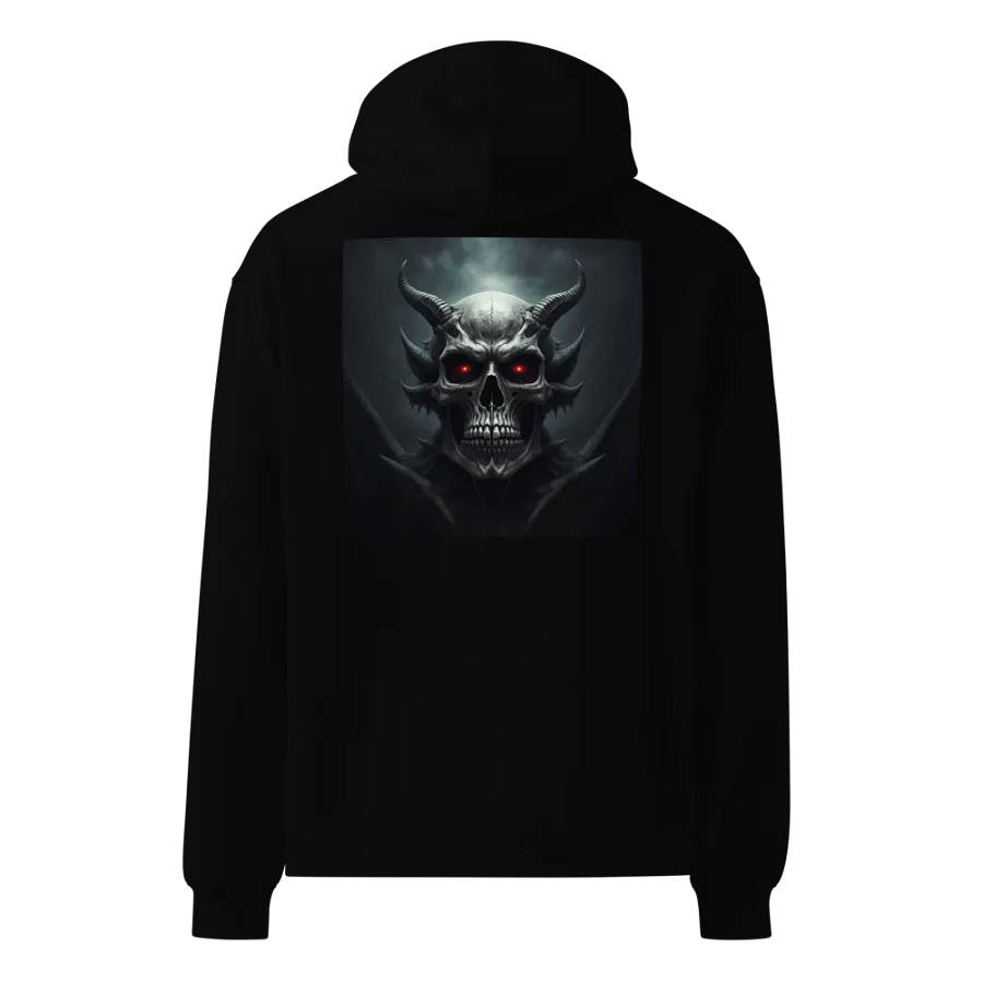 Demonic Horns Oversized Hoodie product image (3)