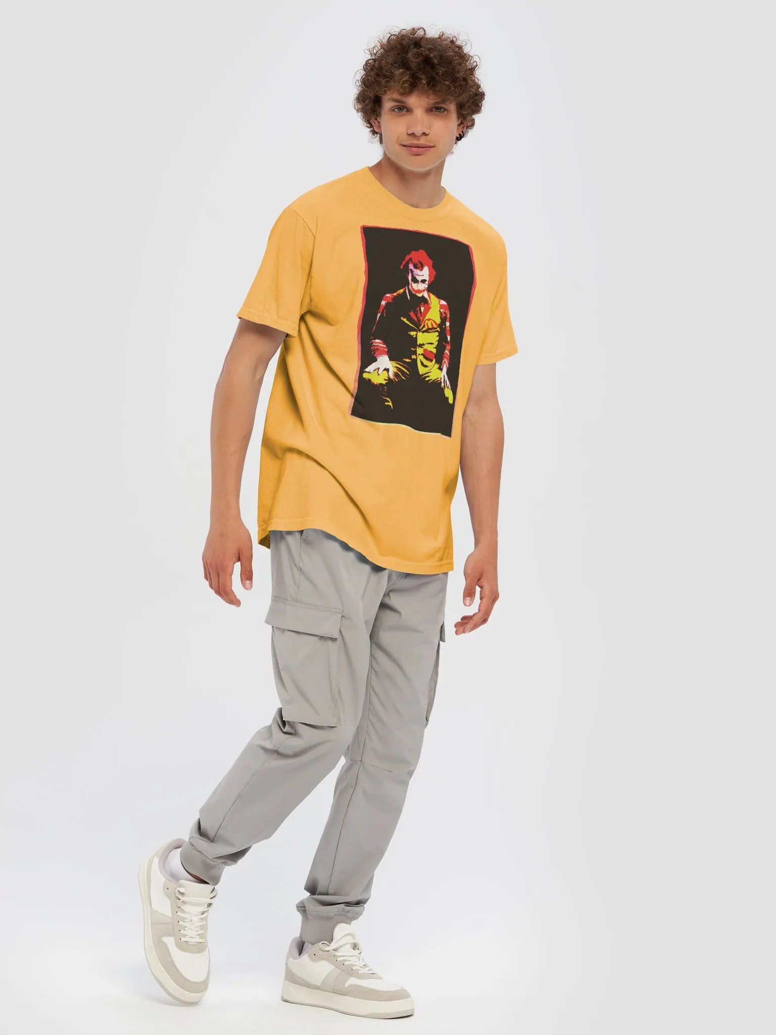 Whimsical Clown Fast-Food | Heavyweight T-Shirt product image (7)