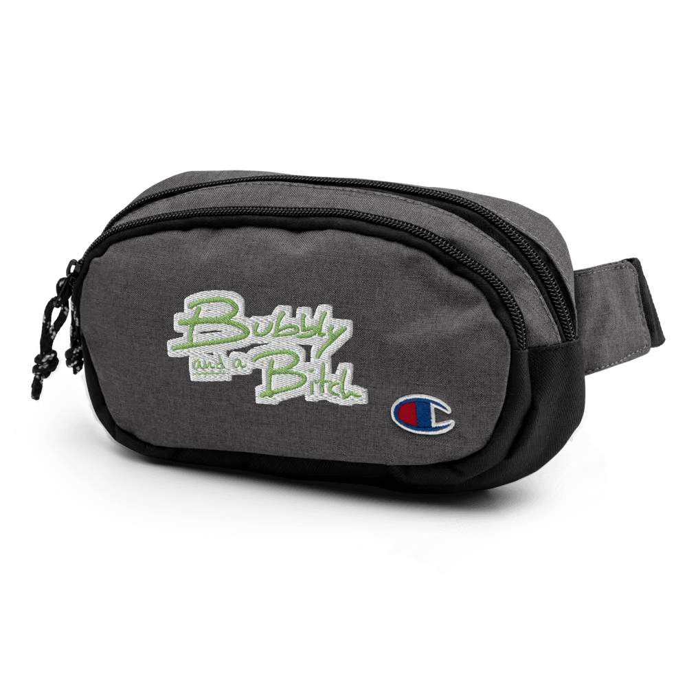 Bubbly and a B (light green bubble design) champion fanny pack product image (4)