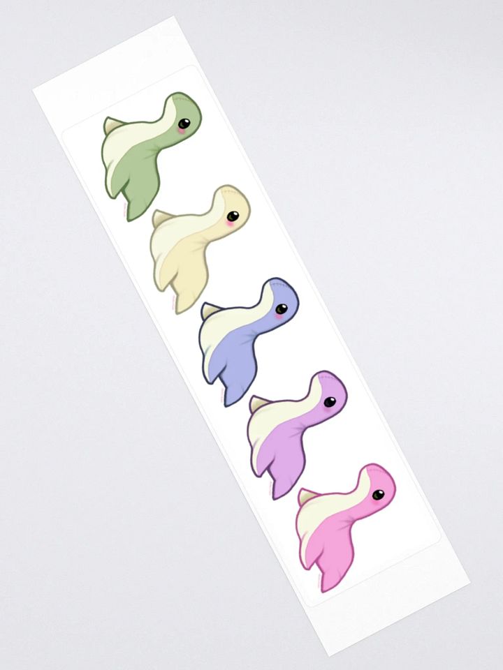 Rainbow Pastel Nessie Sticker product image (2)