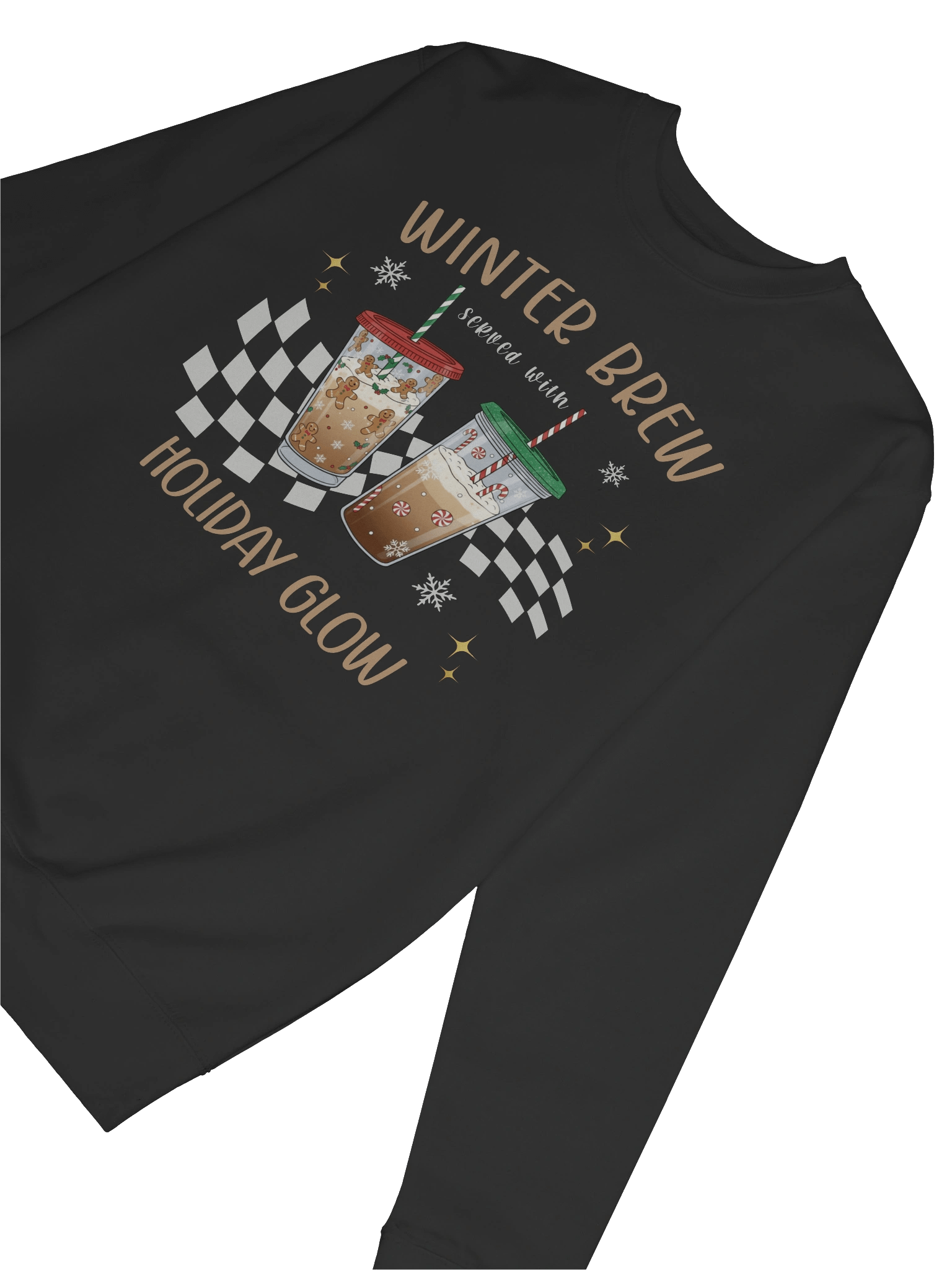 Winter Brew To Go – Festive Holiday Coffee Cup Design | Cozy Christmas Aesthetic Art product image (27)