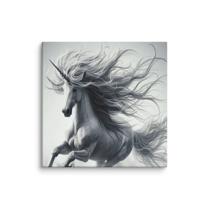Unicorn B&W Canvas product image (20)
