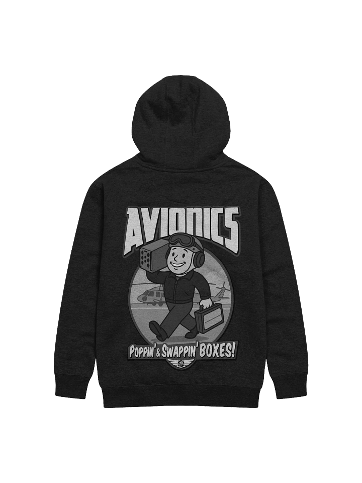 "AT: Swappin" B/W Hoodie product image (20)