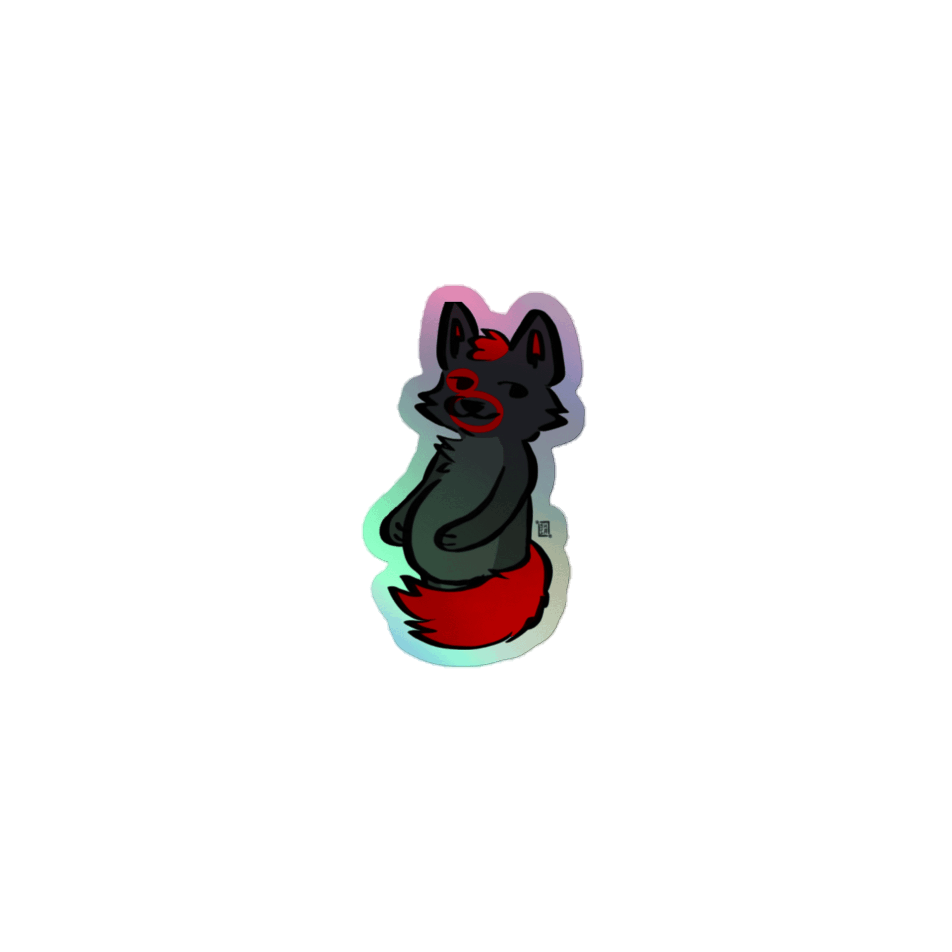 Mpreg Fury Holographic Sticker product image (1)
