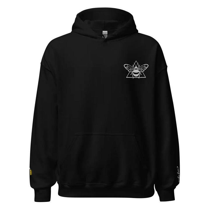 bee logo embroidered hoodie product image (1)