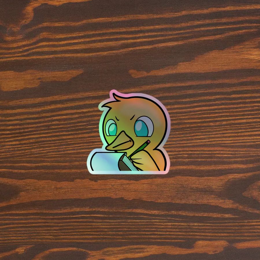 Notes Holo Sticker product image (3)